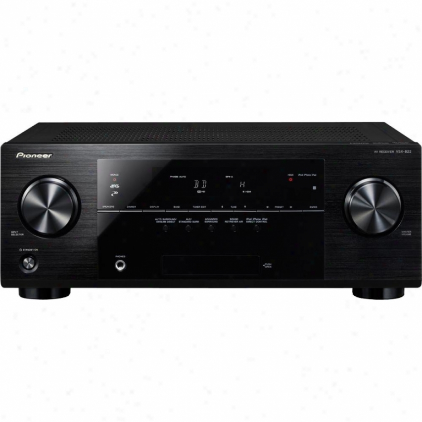 Pioneer Vsx-822-k 5.1-channel 3d & Network Ready A/v Receiver