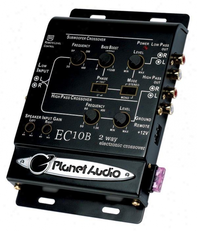 Planet Audio 2-way Electronic Crossover