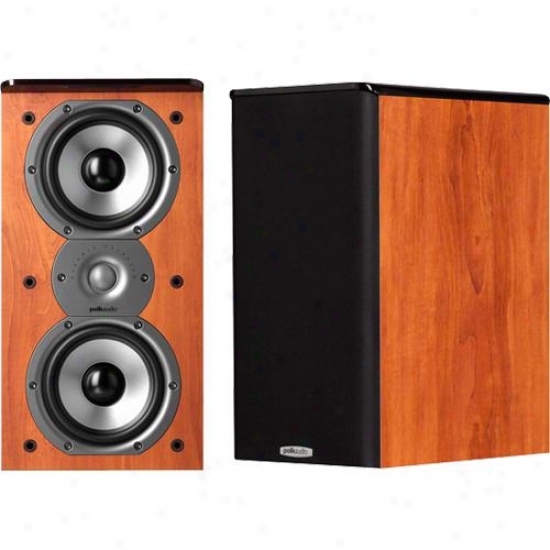 Polk Audio Am4202-a Tsi 200 Cherry Bookshelf Speaker - (priced Per Pair)