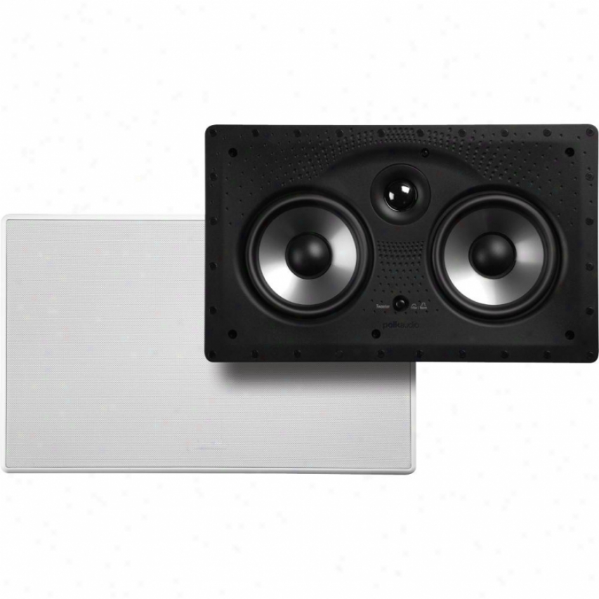 Polk Audio Dual 5.25" Two-way Center Channel In-wall Speaker - 255c-rt