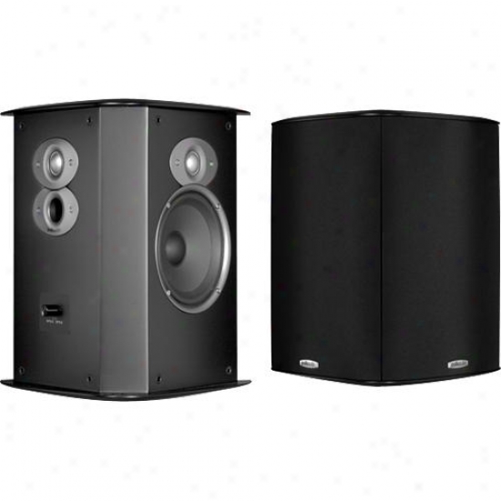 Polk Audio Fxi-a6 Timbre-matched Pair Of Surround Loudspeaker - Black