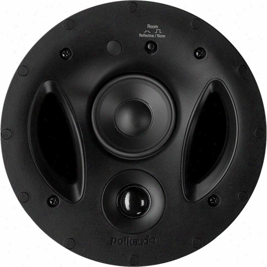 Polk Audio Three-way Vanishing Rt Series In Ceiling Speaker - 50-rt