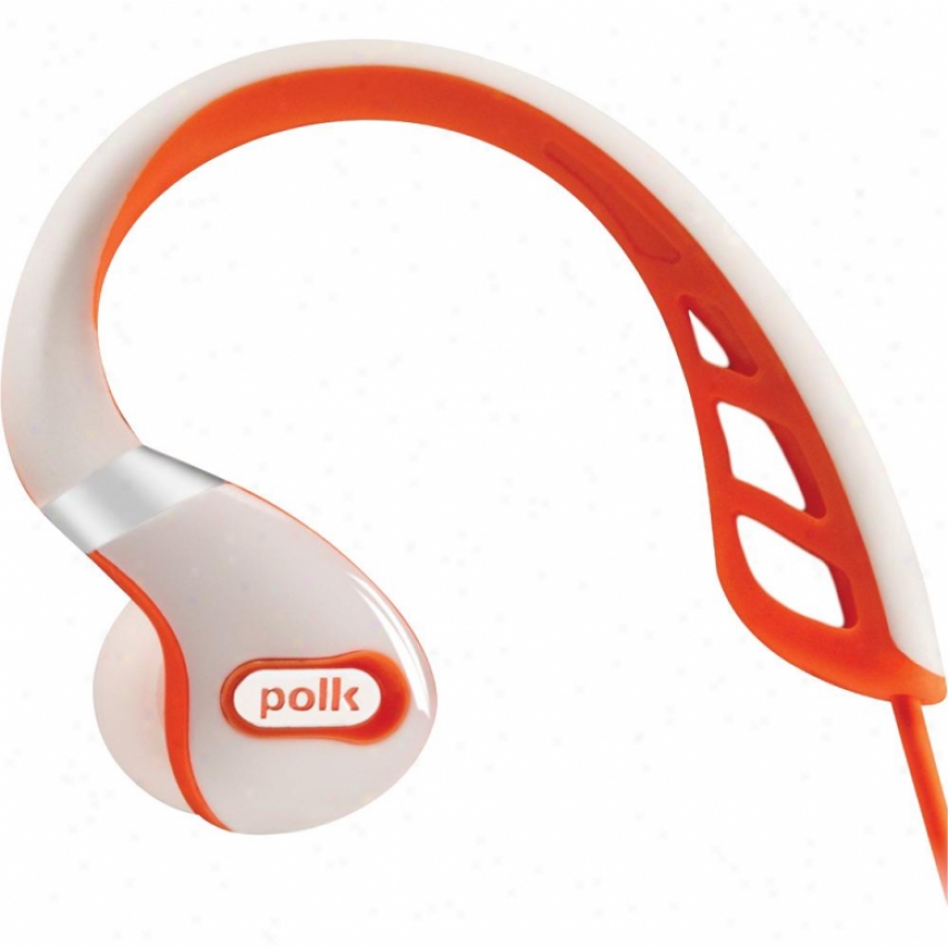 Polk Audio Ultrafit 3000 Headphones White/orange