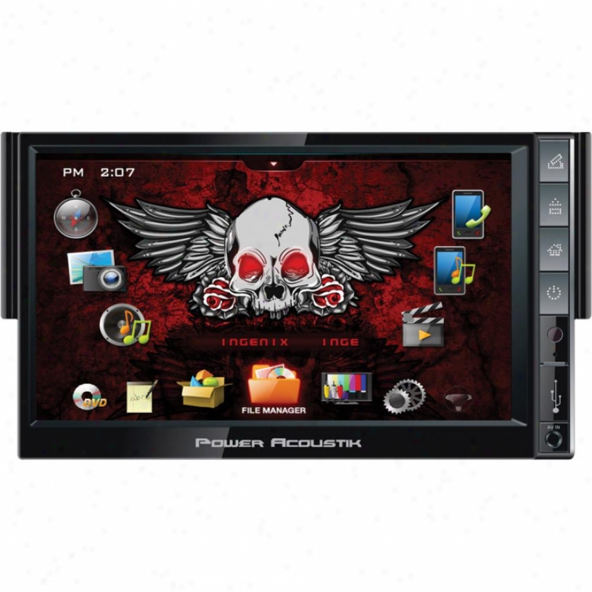 Power Acoustik Pa 7" Ingenix Avn Det. Nav Dtv Bt Usb