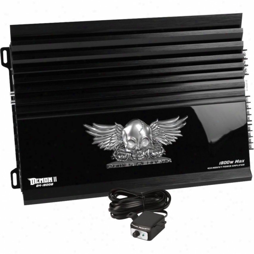 Power Acoustik Pa Demon 1800w 4 Ch Mosfet Power Amp