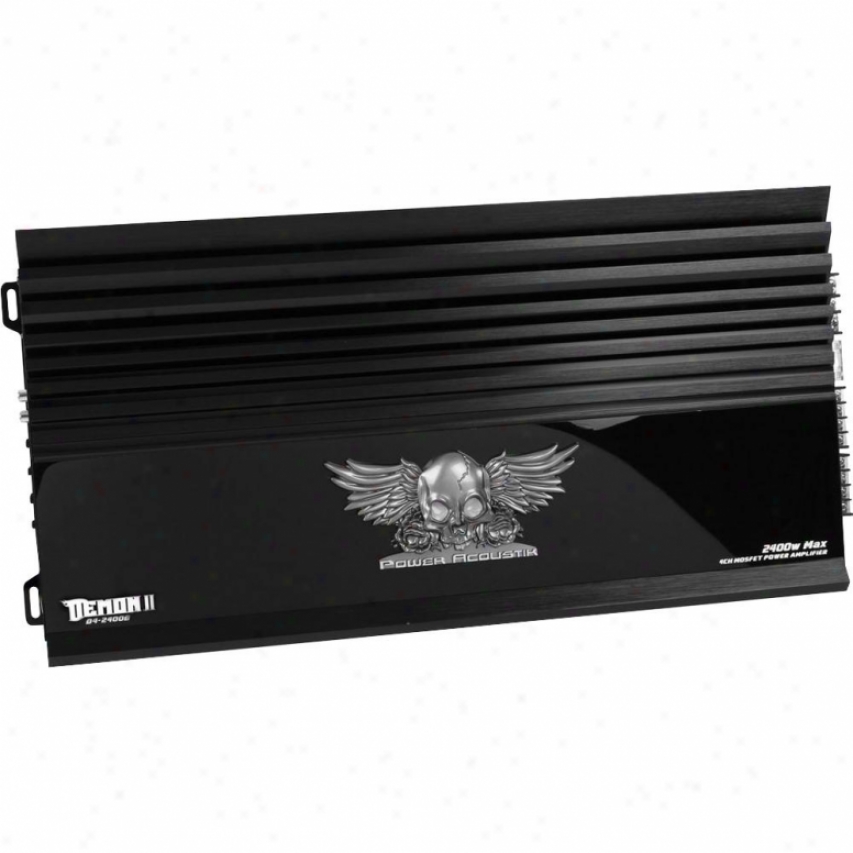 Susceptibility Acoustik Pa Demon 2400w 4 Ch Power Mosfet Amp