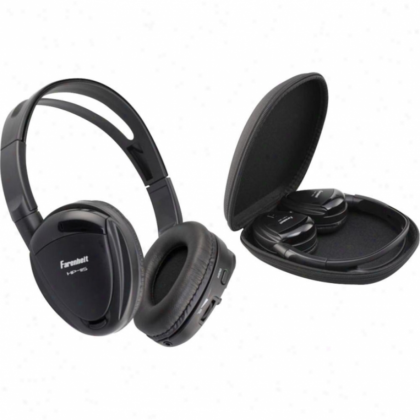 Power Acoustik Swivel 1channel Ir Wireless Headphones