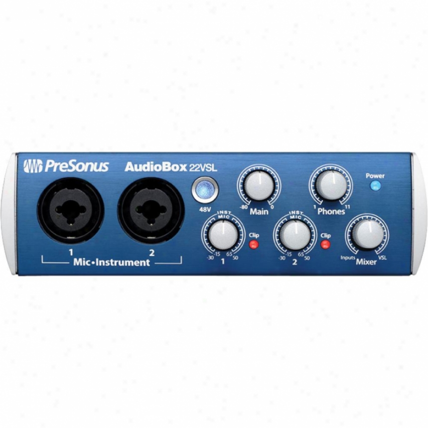 Presonus Audiobox 22vsl Advanced 2x2 Usb 2.0 Recording System