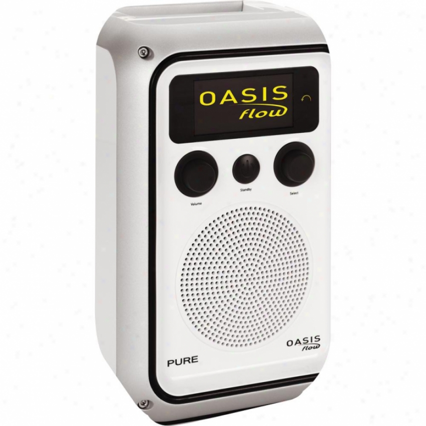 Pure Oasis Flow Rechargeable Weatherproof Fm & Internet Radio