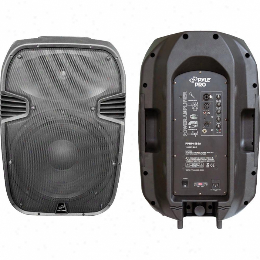 Pyle 1000-watt 15" Powered 2-way Plastic Molced Speaker A whole 