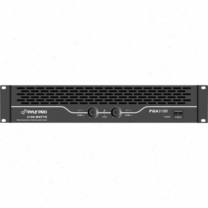 Pyle 19-in Rack Mount 3100 Watts Professional Power Amplifier