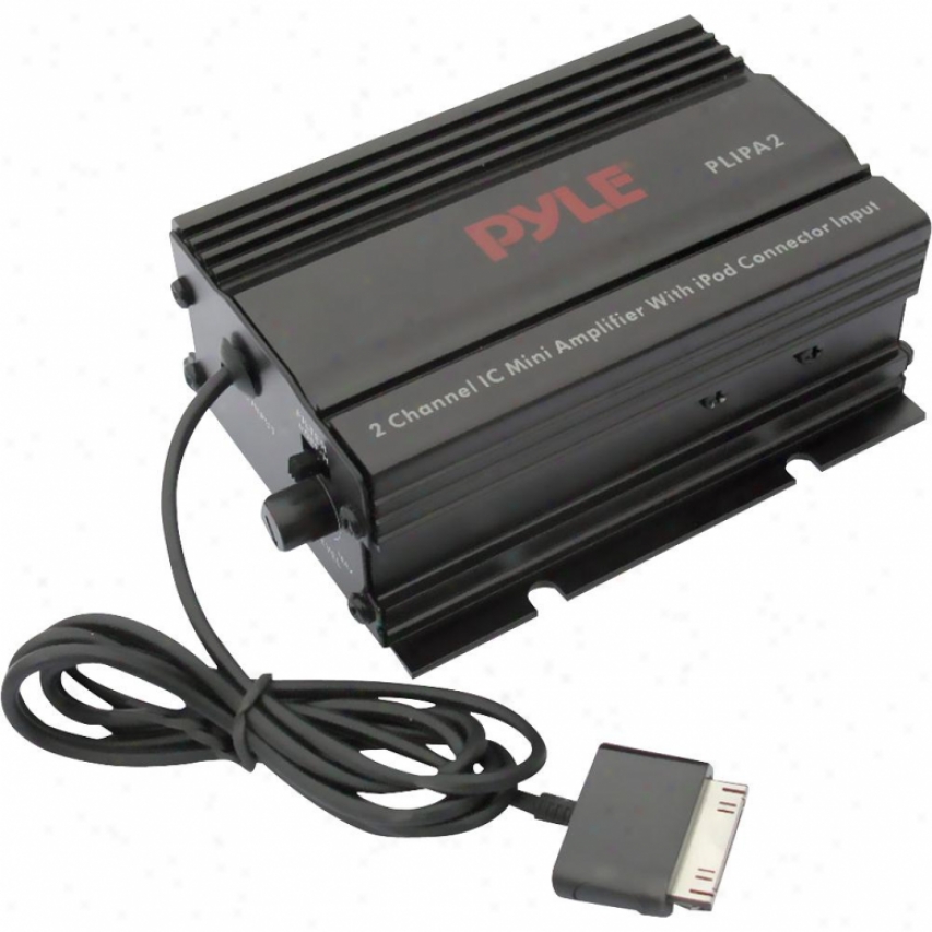 Pyle 2-channel 300-watt Mini Car Amplifier W/ Ipod Direct Input - Plipa2