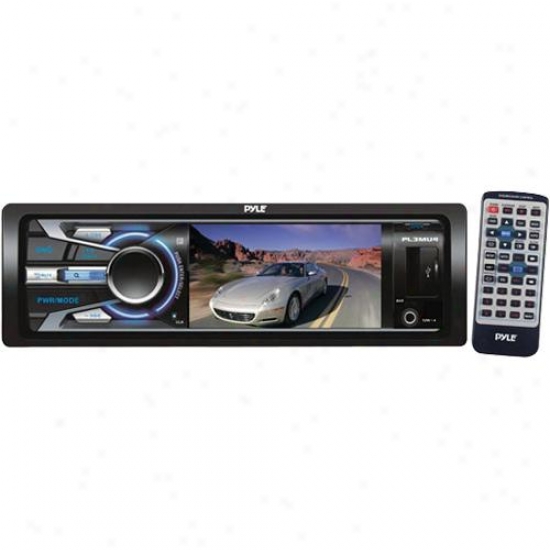 Pyle 3-in Tft/lcd Monitor Mp3/mp4/rmvb/rm/ssd/usb Actor & Am/fm Receiver