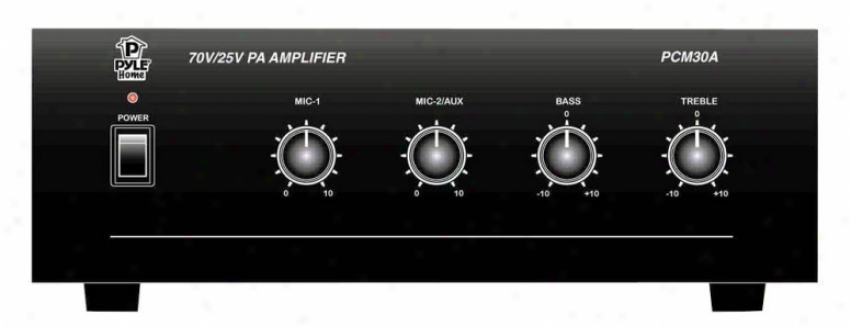 Pyle 30 Watt Pa Amplifier Pcm30a