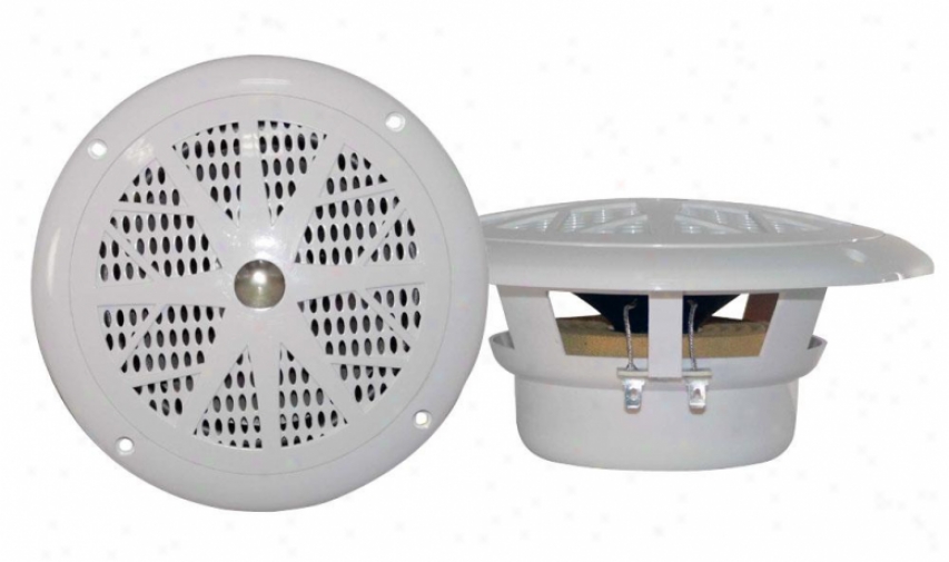 Pyle 4'' Dual Cone Waterproof Stereo Speaker System