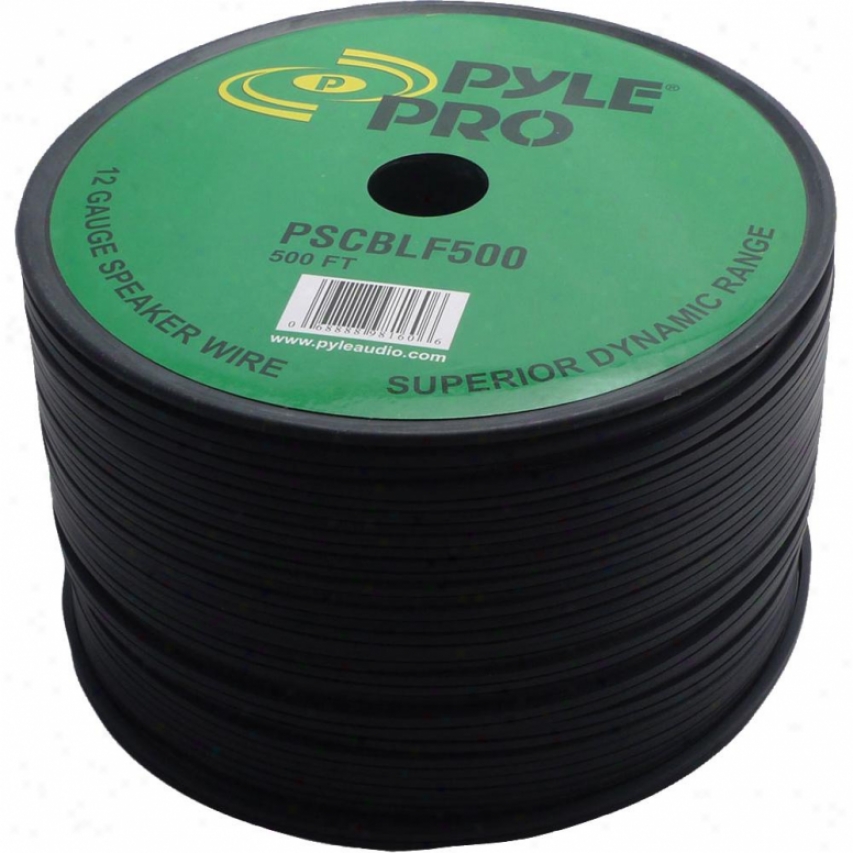 Pyle 500-feet 12-awg Spool Speaker Cable W/ Rubber Jerkin - Pscblf500