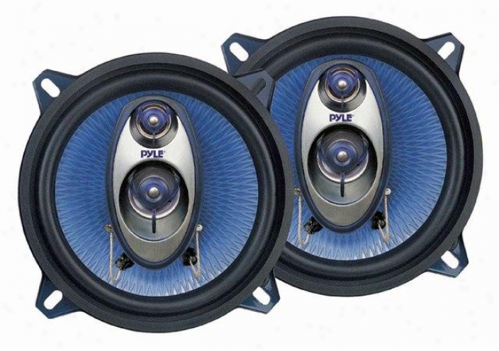 Pyle 5.25-inch 20-watt Three-way Car Speakers - Pl53bl