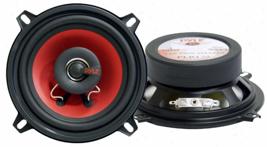 Pyle 5.25'' 160 Watt Two-way Speakers