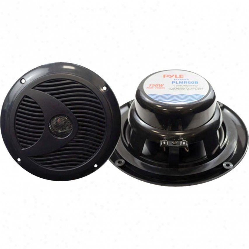 Pyle 6 1/2-in Dual Cone Waterproof Stereo Speaker System