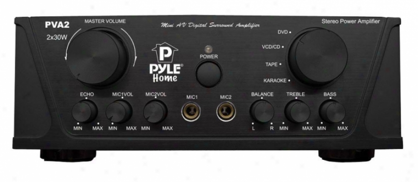 Pyle 60 Watts Hi-fi Mini Stereo Amplifier