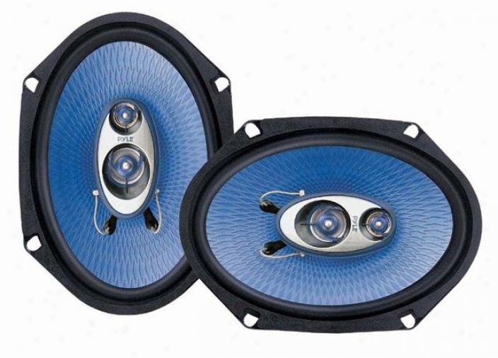 Pyle 6'' X 8'' 360 Watt Three-way Speakers