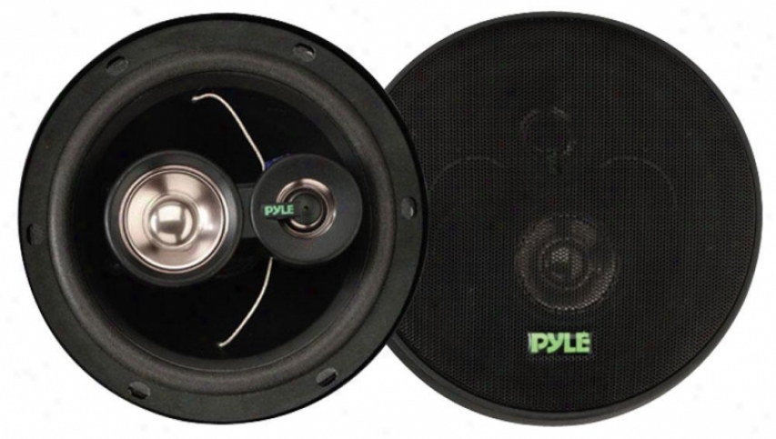 Pyle 6.5'' 180 Watt Three-way Speakers