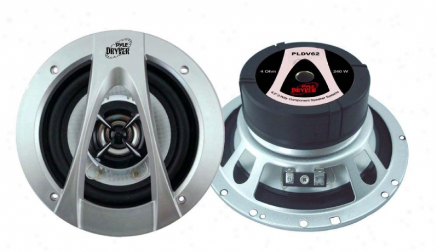 Pyle 6.5'' 240 Watt Two-way Speaker