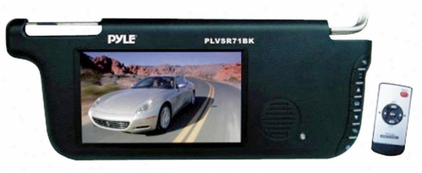 Pyle 7'' Tft/lcd Right Sun Visor Monitors (black)