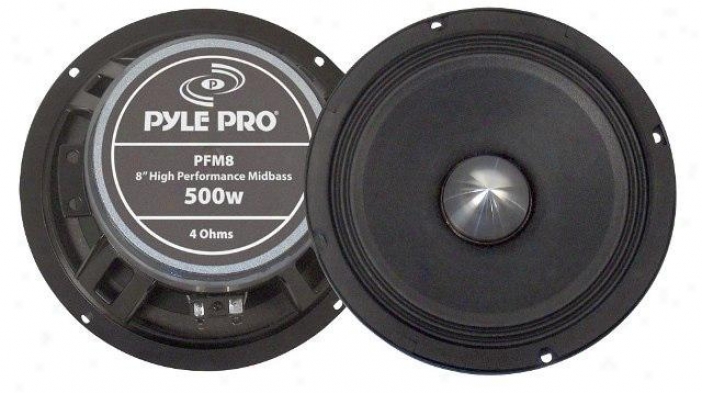 Pyle 8'' High Divinity High Acting Midbass