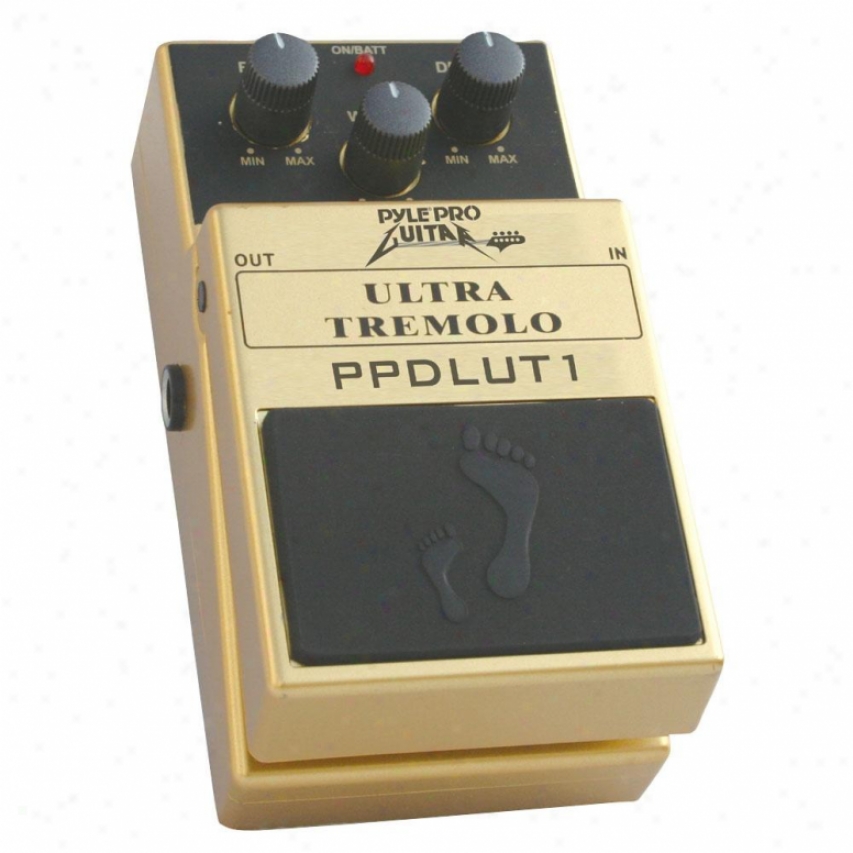 Pyle Classic Tremolo Effects Pedal