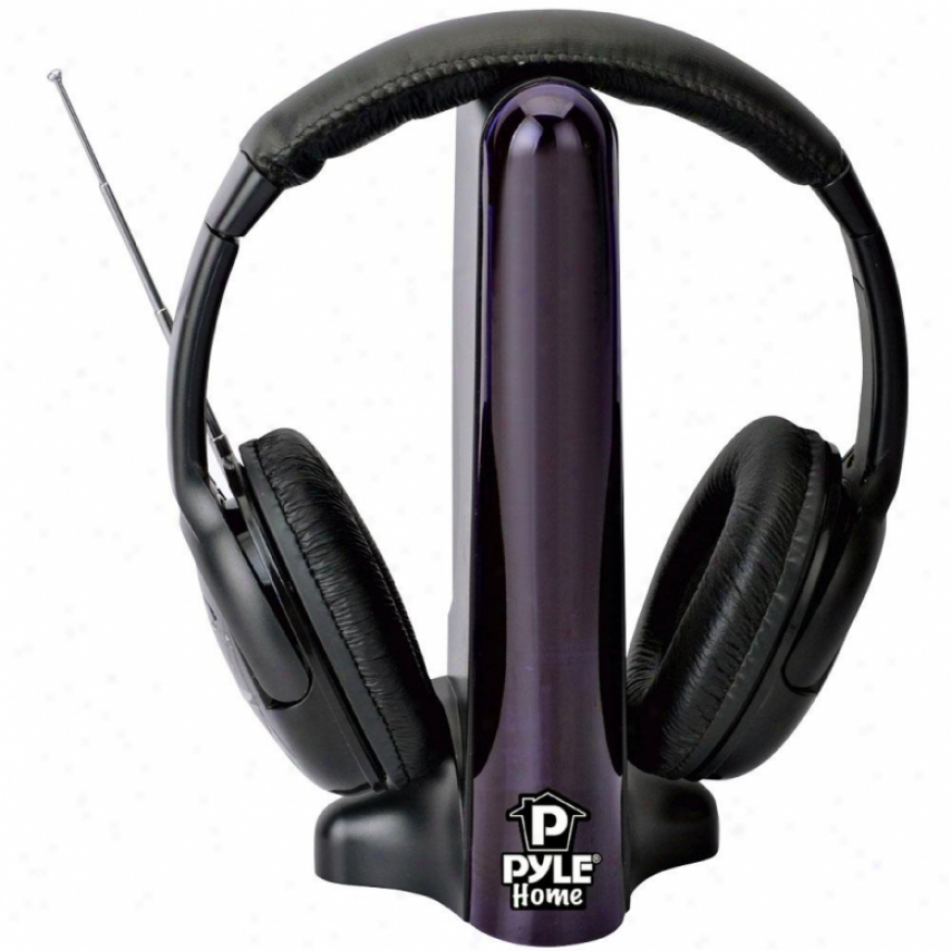 Pyle Fm Hi-fi Wireless Headphones With Super Base