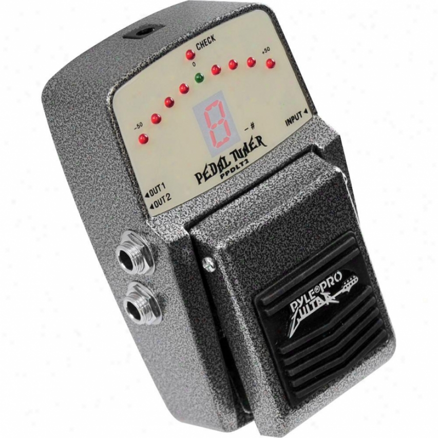 Pyie Guitar Tuning Pedal W/ Superb Acuracy - Ppdlt2