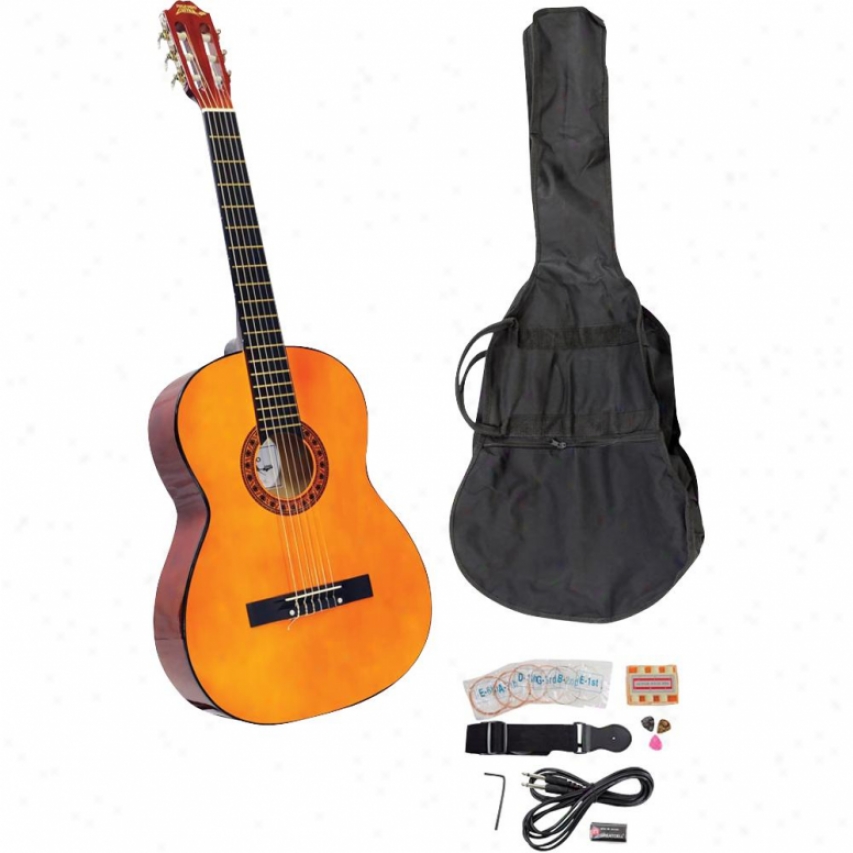 Pyle Pgckt40 39'' Classical Guitar Starter Package