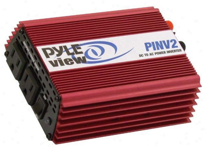 Pyle Plug In Car 600 Watt Power Inverter Dc/ac