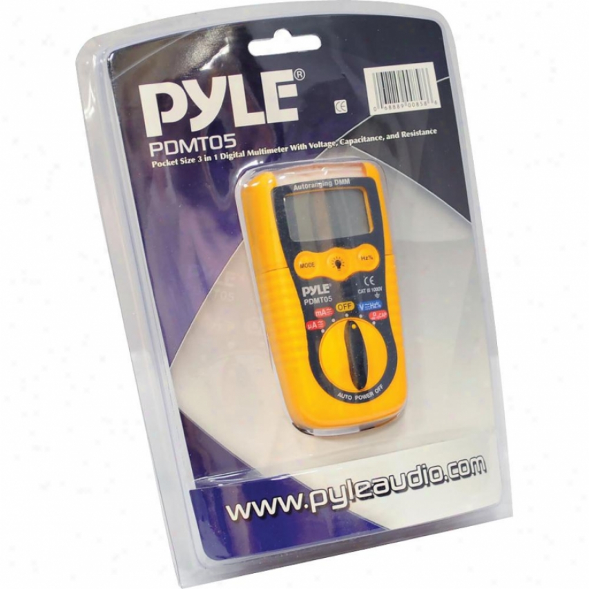 Pyle Pocketsize 3in1 Digital Mltmtr