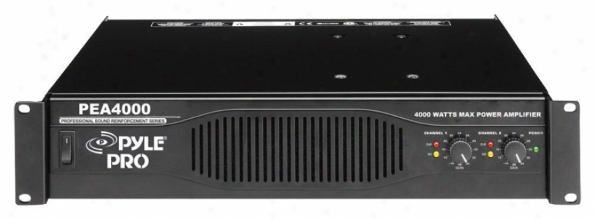 Pyle Professional 4000 Watts Stereo Power Amplifier