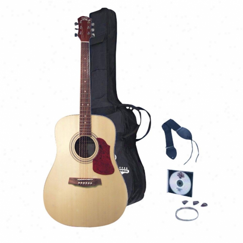Pyle Professional Acoustic Guitar Package