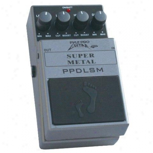 Pyle Super High-gain Distortion Goods Pedal