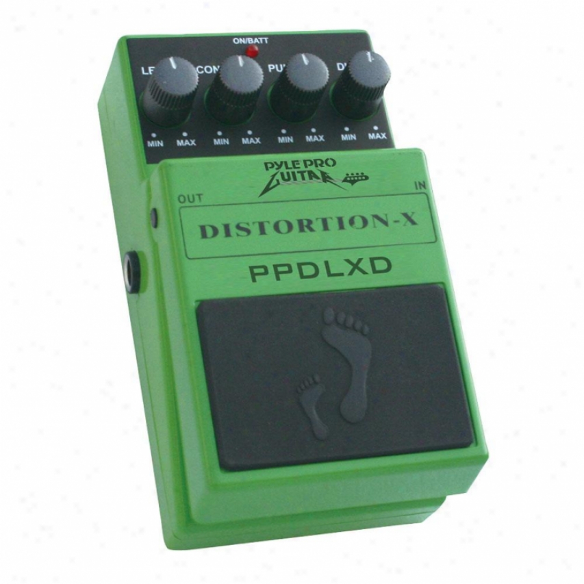 Pyle Thrash Metal Distortion Effects Pedal