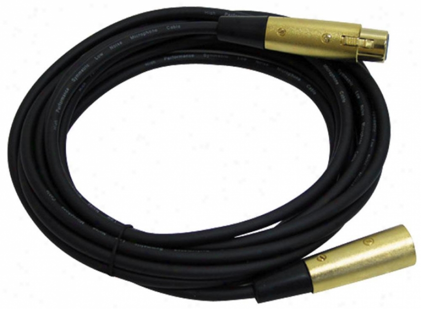 Pylepro 15-foot Symmetric Microphone Cable Xlr Female To Xlr Male