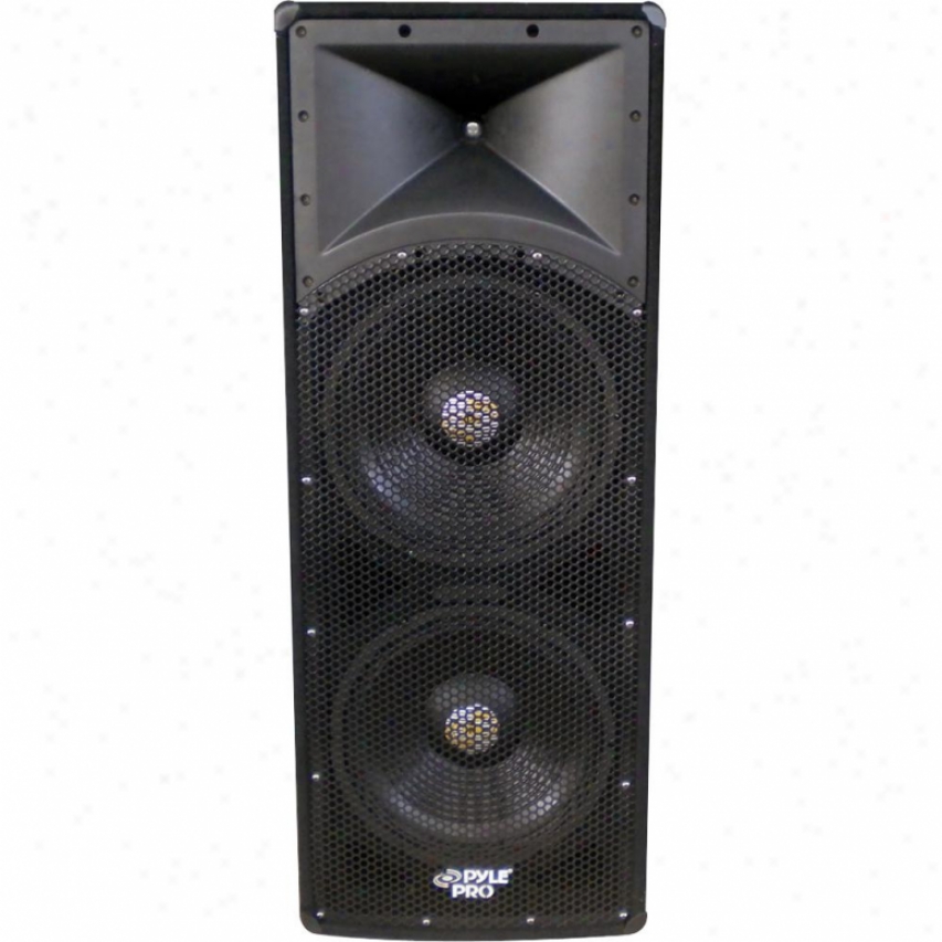 Pylepro 2000-watt Dual 18" 3-way Pa Speaker Cabinet - Padh183