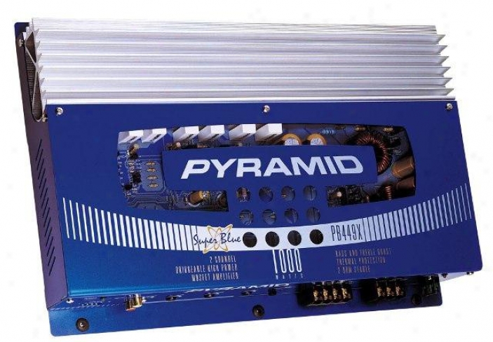Pyramid 1000 Watt 2 Channel Mosfet Amplifier