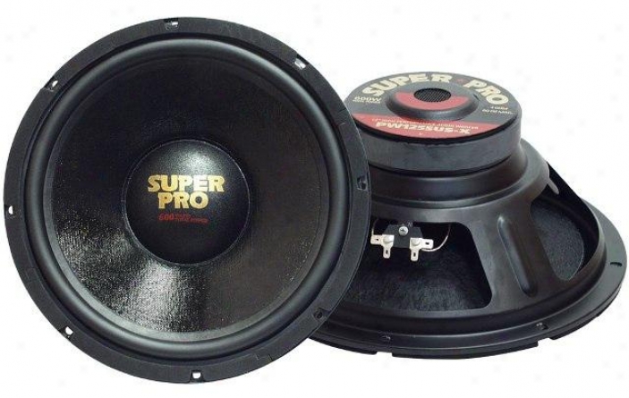 Pyramid 10'' 500 Watt High Performance 8 Ohm Subwoofer