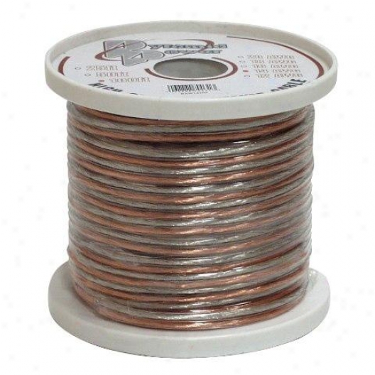 Pyramis 18 Gauge 100 Ft. Spool Of High Quality Speaker Zip Wire