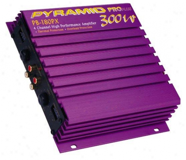 Pyramid 300 Watt 4 Channel Amplifier