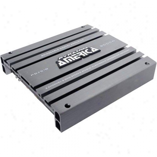 Pyramid 3000 Watt 2 Channel Bridgeable Mosfet Amplifier