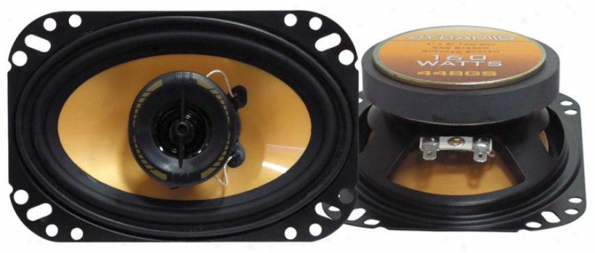 Pyramid 4'' X 6'' 160 Watts Two-way Speakers