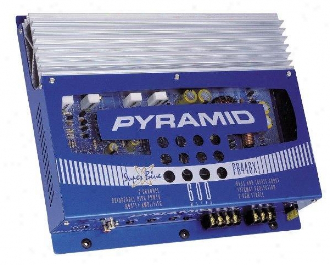 Pyramid 600 Watt 2 Passage Mosfet Amplifier