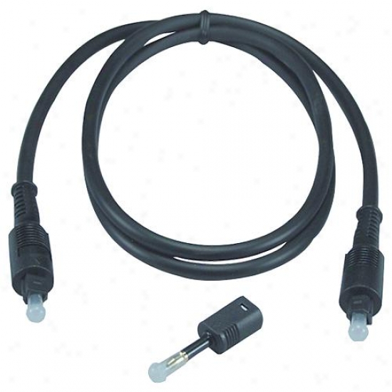 Qvs Fctk 3-foot Toslink To Mini-toslink Adapter Cable