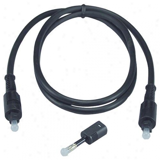 Qvs Fctk 6-foot Toslink To Mini-toslink Adapter Cable